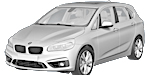 BMW F45 U0625 Fault Code